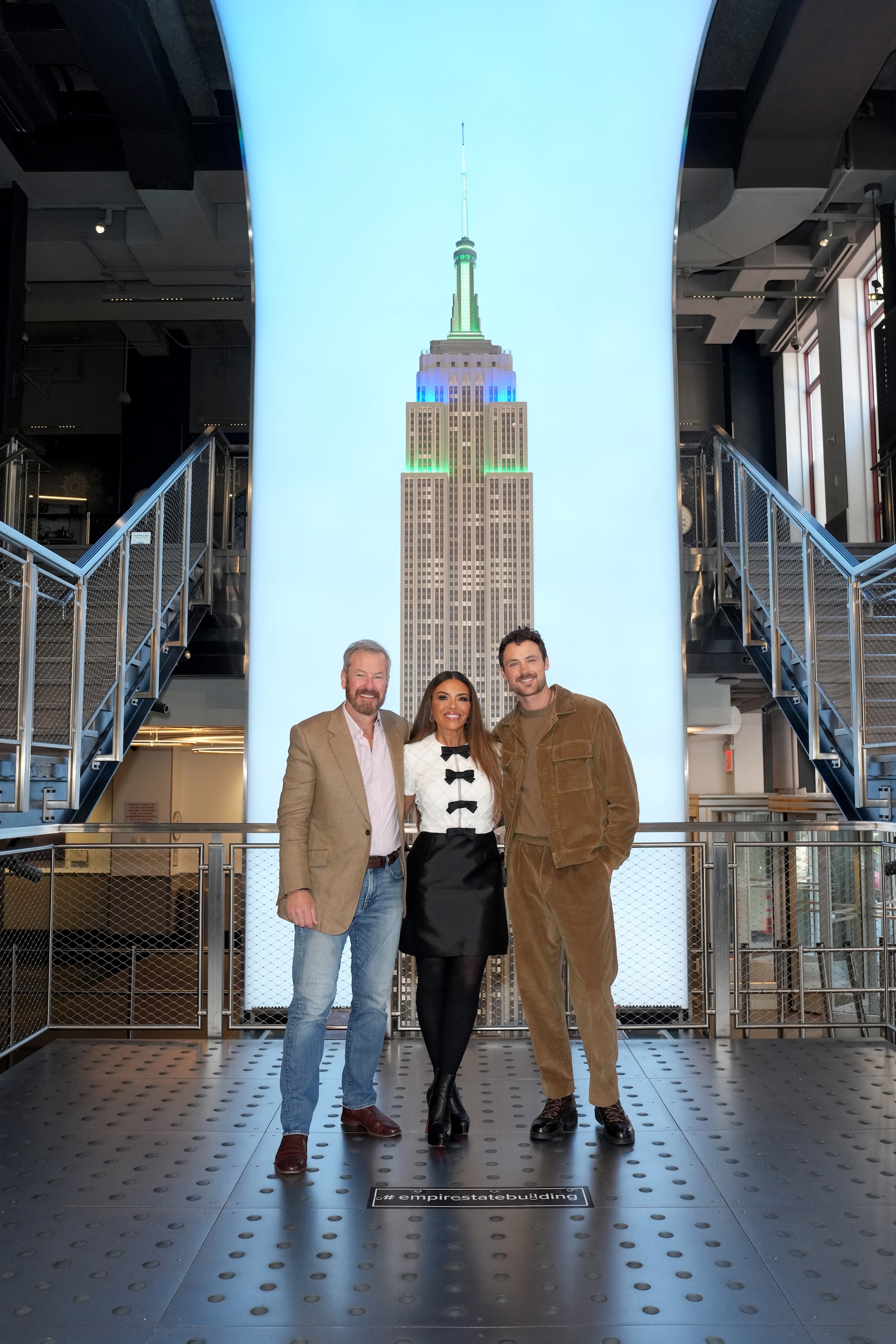 Ivar Mountbatten, Dylan Efron and Dolores Catania